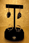 Black Onyx Earring and Ring Set
